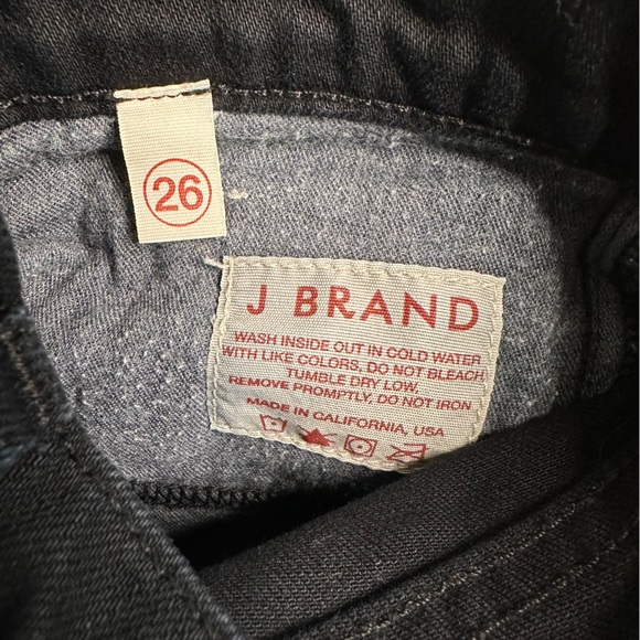 J Brand | JETT Black Straight Leg Jeans | Womens Size 26 - Picture 9 of 11
